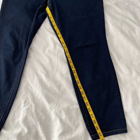 Jones New York stretchy jeans 20W like new deep indigo blue soft stretchy - Picture 7 of 9